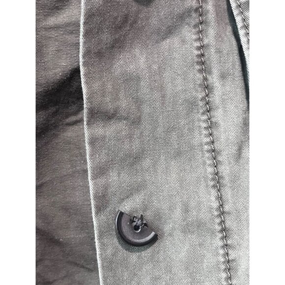 Levis Womens Hooded Olive Green Cotton Cargo‎ Jacket Size M - Picture 9 of 12